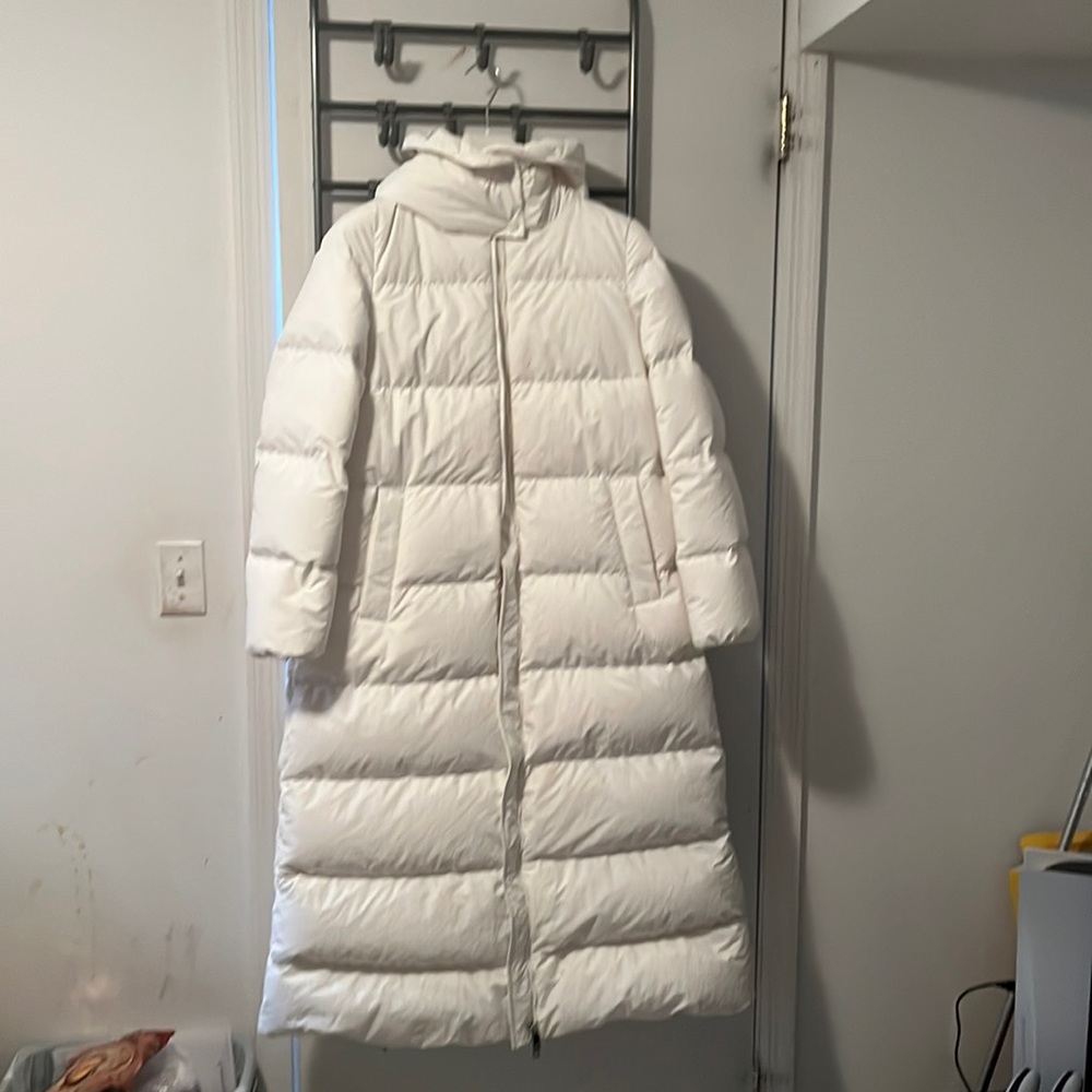 Moncler white jacket